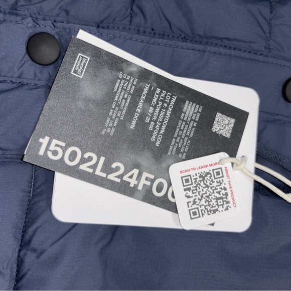 Obermeyer Men's Dark Blue Puffer Jacket - Picture 6 of 9